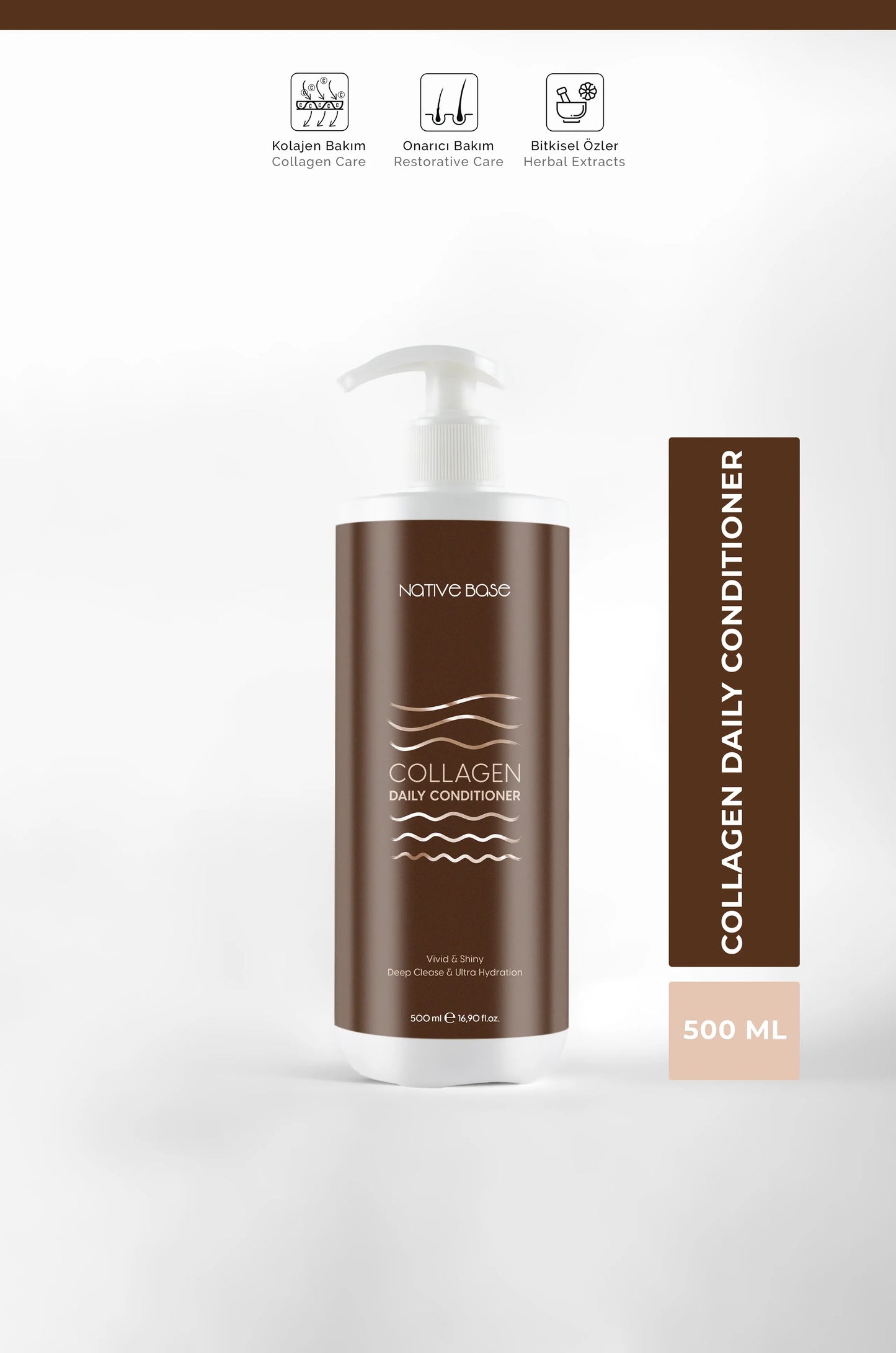 NATİVE BASE COLLAGEN DAILY CONDITIONER 500 ML