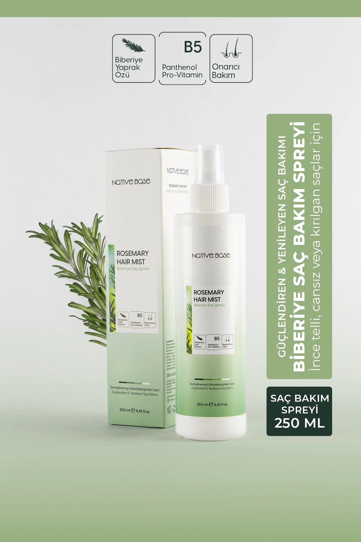 ROSEMARY HAIR MIST 250 ML